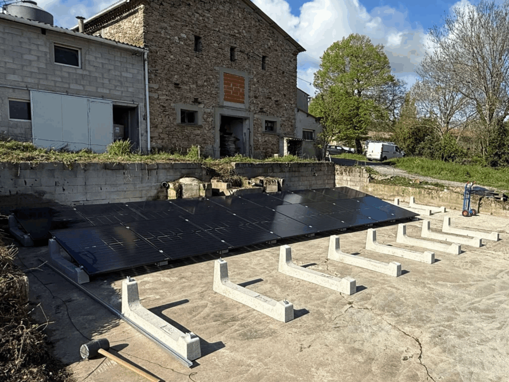 Installation au sol